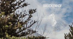 Desktop Screenshot of brueckenhof.at